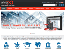 Tablet Screenshot of ipaccesscontrol.com